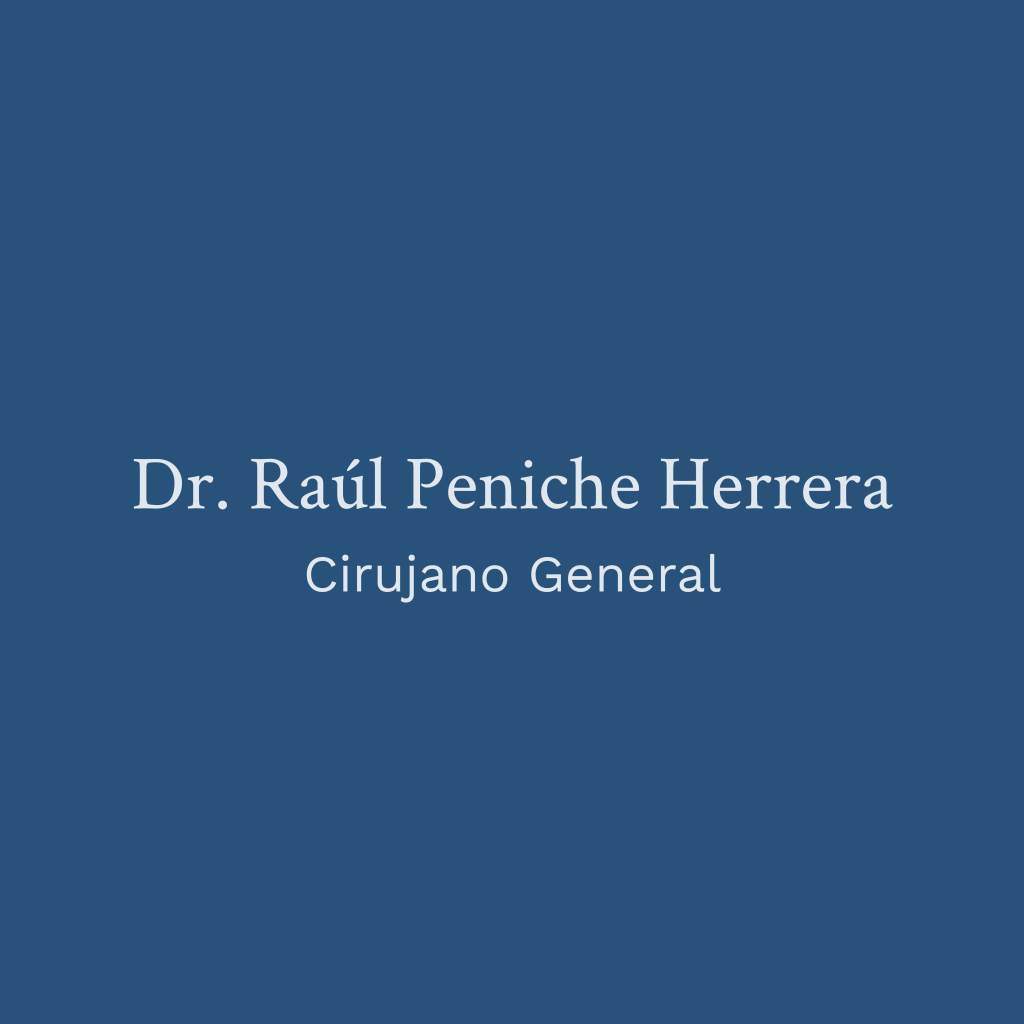 Dr. Raúl Peniche Herrera - Cirujano General - ❗Conoce los sitios